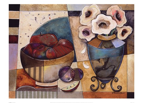 Framed Floral Delight Print