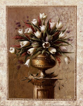 Framed Spring Blossoms II Print