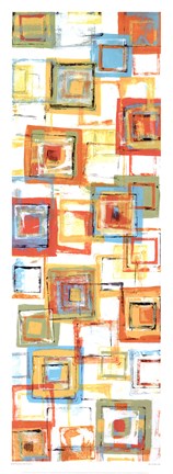 Framed Tutti Frutti II Print