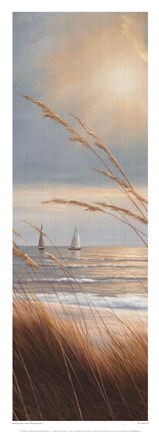 Framed Sailboat Breezeway Panel II Print