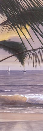 Framed Paradiso Panel I Print