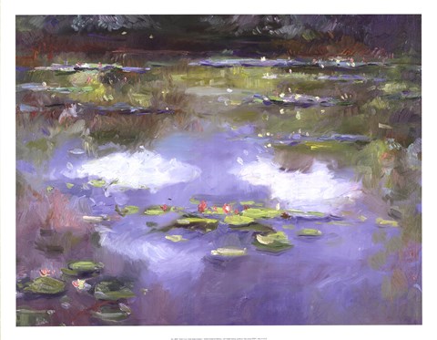 Framed Early Autumn Giverny I Print