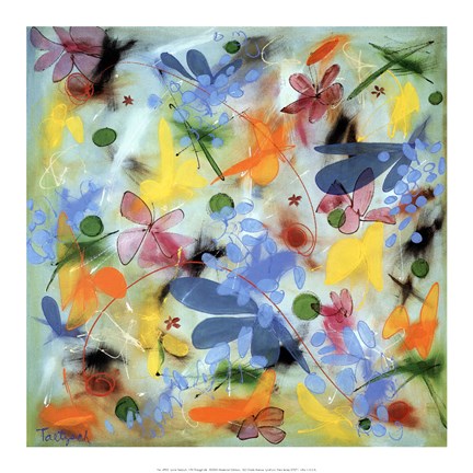 Framed I Flit Through Life Print