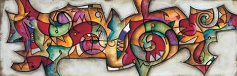 Framed Turn It On Print