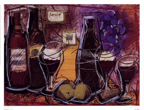 Framed Wine Tasting l Print
