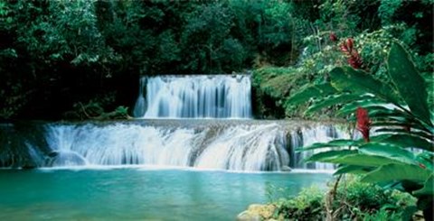 Framed Jamaica Island Print