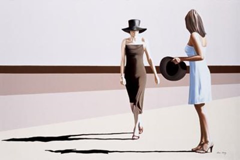 Framed Top Hat Tails Print