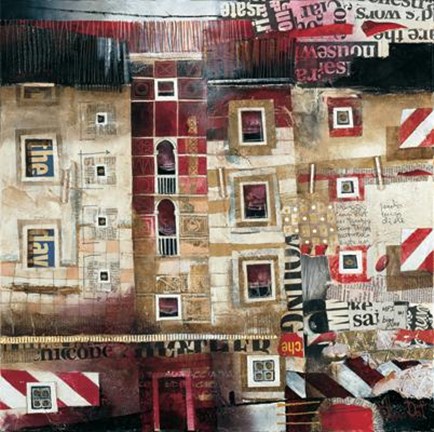 Framed Restauro In Facciata Print