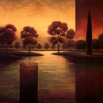 Framed Break Of Dawn II Print