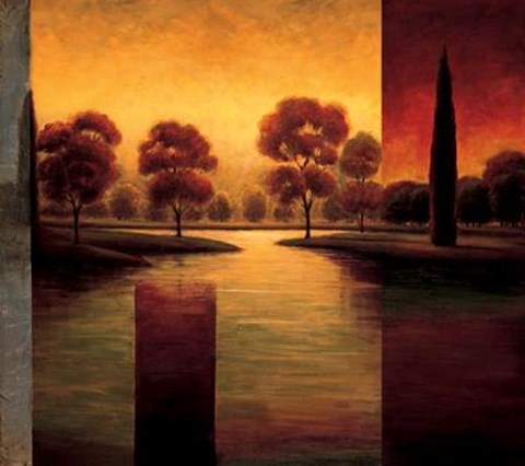 Framed Break Of Dawn II Print