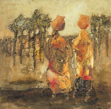 Framed Oasis I Print