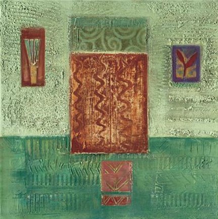 Framed Orientamenti II Print