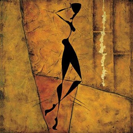 Framed Voleva Sola Andare Print