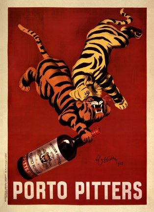 Framed Porto Pitters Print