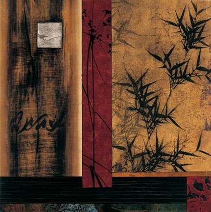 Framed Sun Salutation I Print