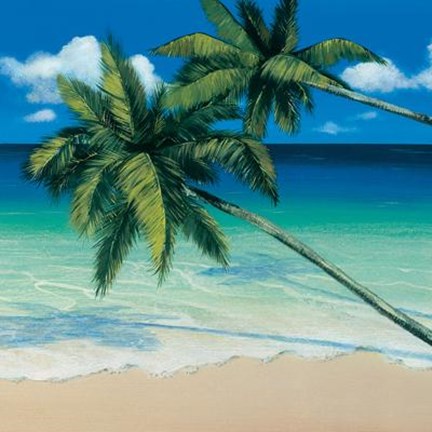 Framed Tropical Horizon Print