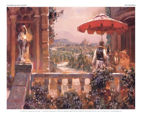 Framed Tuscan Culture Print