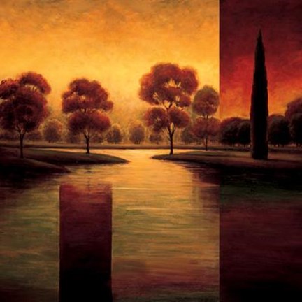 Framed Break Of Dawn II Print