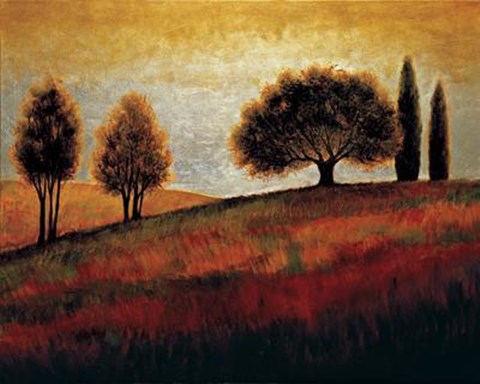 Framed Rising II Print