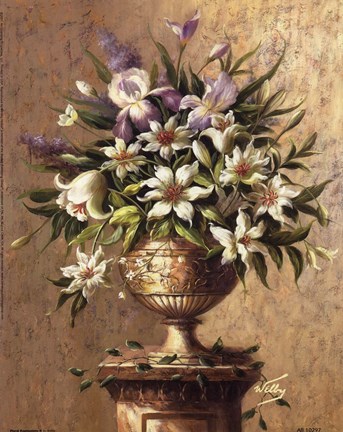 Framed Floral Expressions ll Print