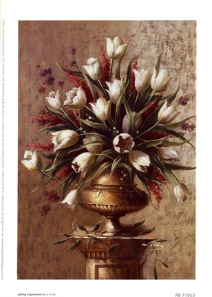 Framed Spring Expressions ll Print