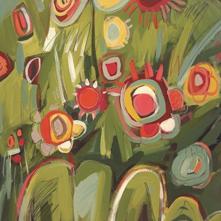 Framed Garden Folly I Print