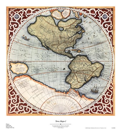 Framed Terra Major I Print