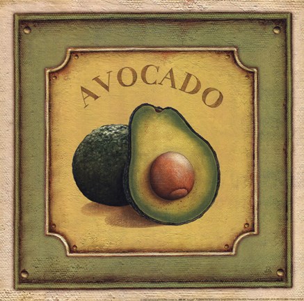 Framed Avocado Print