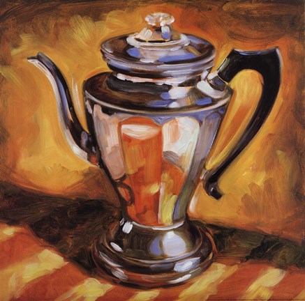 Framed Tea Pot II Print