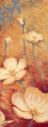 Framed Floral Poetry II Print