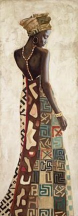 Framed Femme Africaine III Print