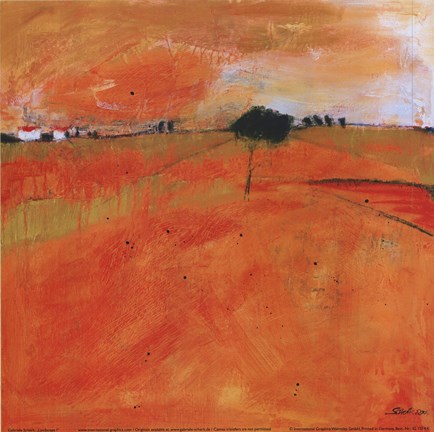 Framed Landscape I Print