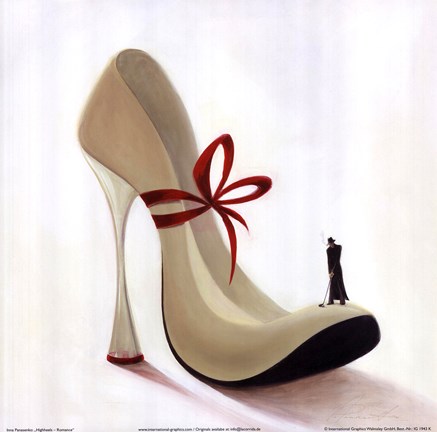 Framed Highheels - Romance Print