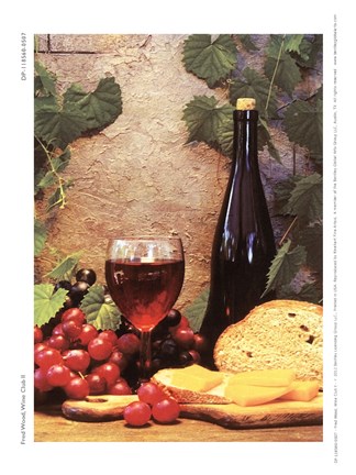 Framed Wine Club ll Print