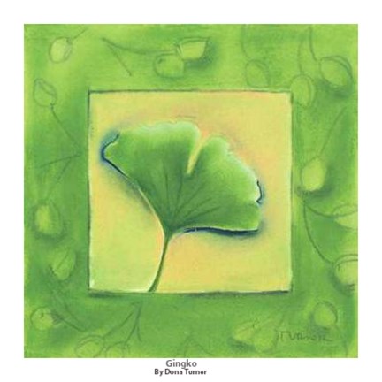 Framed Gingko Print