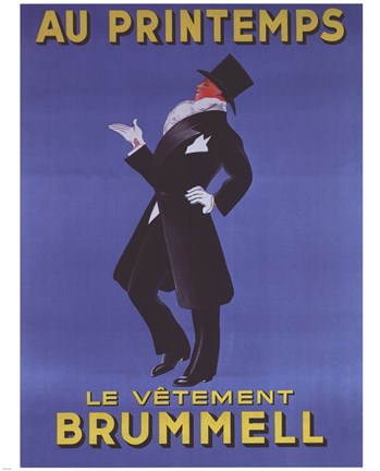 Framed Au Printemps Print