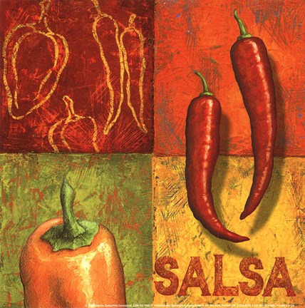 Framed Chili II Print