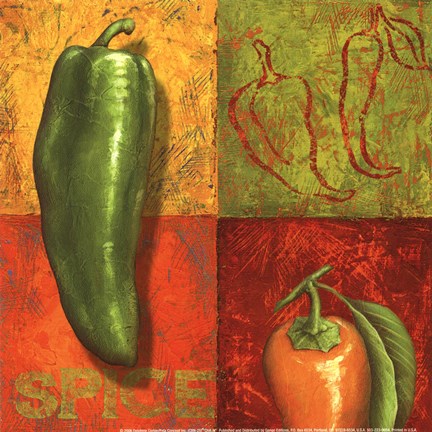 Framed Chili IV Print