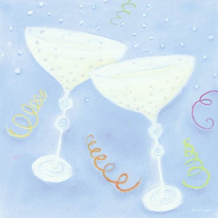 Framed Champagne Print