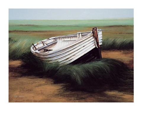 Framed Marsh Landscape Print