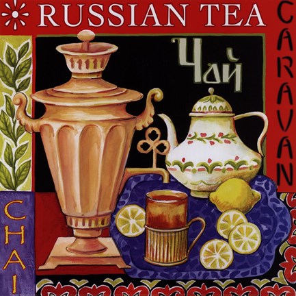 Framed Russian Tea Print