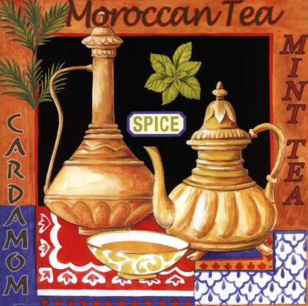 Framed Moroccan Tea Print