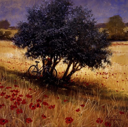 Framed Under The Tree Print