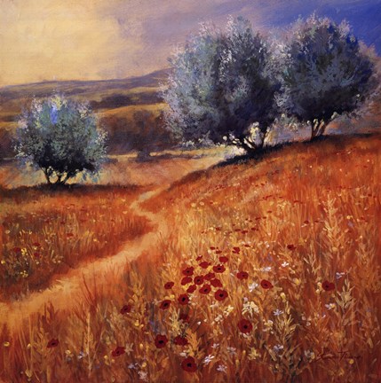 Framed Peaceful Path Print