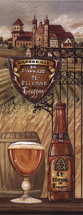 Framed Belgium Beer Print