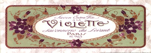Framed Violette Print