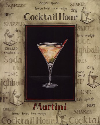 Framed Martini - Special Print