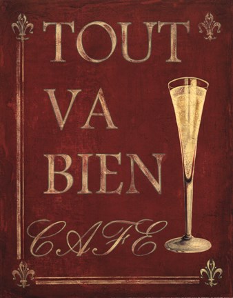 Framed Cocktail Hour I - Mini Print