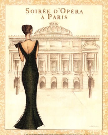 Framed Opera - Mini Print