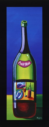 Framed Pinot Noir Print